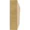 Ekena Millwork 2in. W x 8in. H x 20in. L Monterey Woodgrain TimberThane Rafter Tail, Primed Tan RFTUR02X08X20MONRCPR - alternate 2